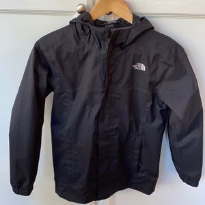 The North Face boys rain jacket 10/12